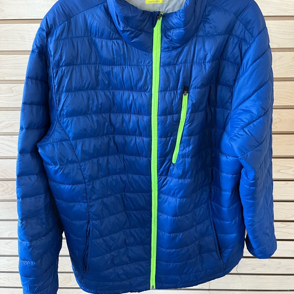 Xersion Packable Puffer Jacket Largep - image 1